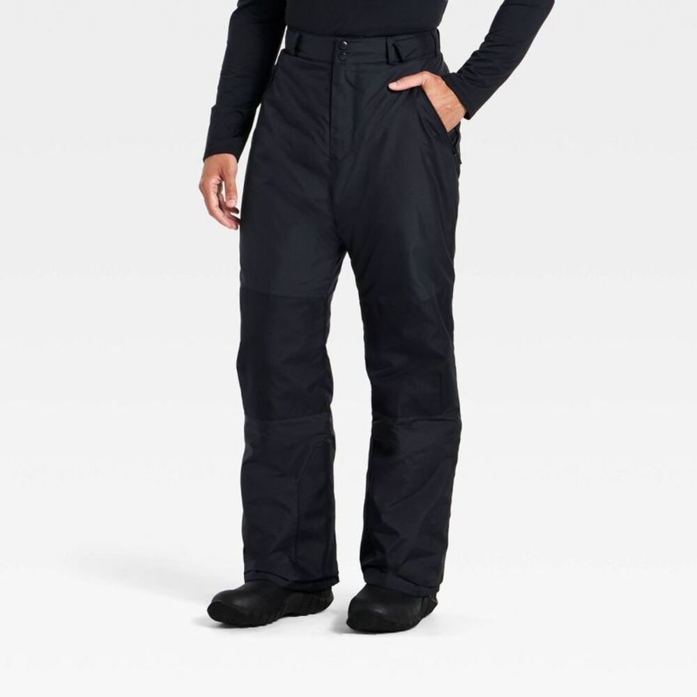 Men's Snow Pants - All In Motion Black L